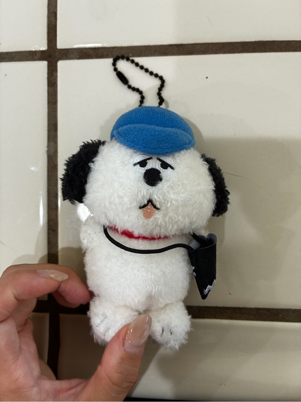 Snoopy Plush PEANUTS Tokyo Japan Snoopy Museum Blue Beret Collectible